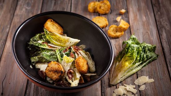Gilled Caesar Salad - Stacked