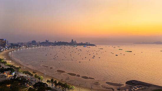 Pattaya Beach Sunset